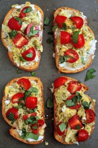Egg Brunch Bruschetta Recipe